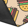 Hamburger Pattern Print Floor Mat-grizzshop