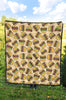 Hamburger Pattern Print Quilt-grizzshop