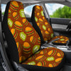 Hamburger Pattern Print Universal Fit Car Seat Covers-grizzshop