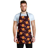 Hamburger Planet Pattern Print Men's Apron-grizzshop