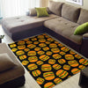 Hamburger Print Pattern Floor Mat-grizzshop