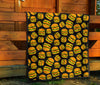 Hamburger Print Pattern Quilt-grizzshop