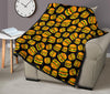 Hamburger Print Pattern Quilt-grizzshop