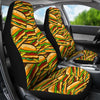 Hamburger Print Pattern Universal Fit Car Seat Covers-grizzshop