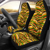 Hamburger Print Pattern Universal Fit Car Seat Covers-grizzshop