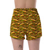 Hamburger Print Pattern Women's Shorts-grizzshop