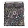 Load image into Gallery viewer, Hamsa Elephant Mandala Print Duvet Cover Bedding Set-grizzshop
