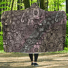 Hamsa Elephant Mandala Print Hooded Blanket-grizzshop