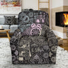 Hamsa Elephant Mandala Print Recliner Cover-grizzshop