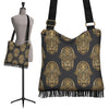 Hamsa Evil Eye Pattern Print Crossbody Bags-grizzshop