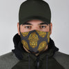 Hamsa Evil Eye Pattern Print Face Mask-grizzshop