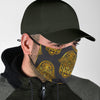 Hamsa Evil Eye Pattern Print Face Mask-grizzshop