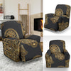 Hamsa Evil Eye Pattern Print Recliner Cover-grizzshop