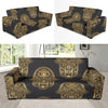 Hamsa Evil Eye Pattern Print Sofa Covers-grizzshop