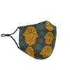 Hamsa Evil Eye Print Pattern Face Mask-grizzshop