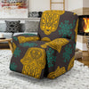 Hamsa Evil Eye Print Pattern Recliner Cover-grizzshop