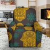 Hamsa Evil Eye Print Pattern Recliner Cover-grizzshop