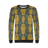 Hamsa Evil Eye Print Pattern Women Crewneck Sweatshirt-grizzshop