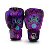 Hamsa Hand Purple Print Boxing Gloves-grizzshop