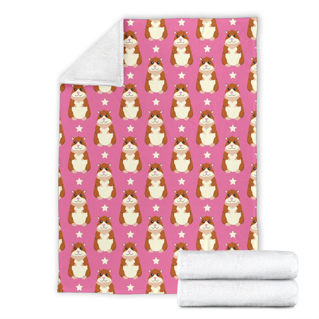 Hamster Print Pattern Blanket-grizzshop