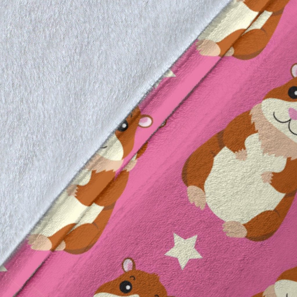 Hamster Print Pattern Blanket-grizzshop