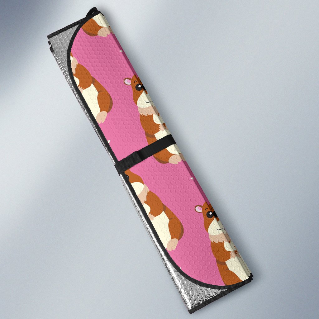Hamster Print Pattern Car Sun Shade-grizzshop