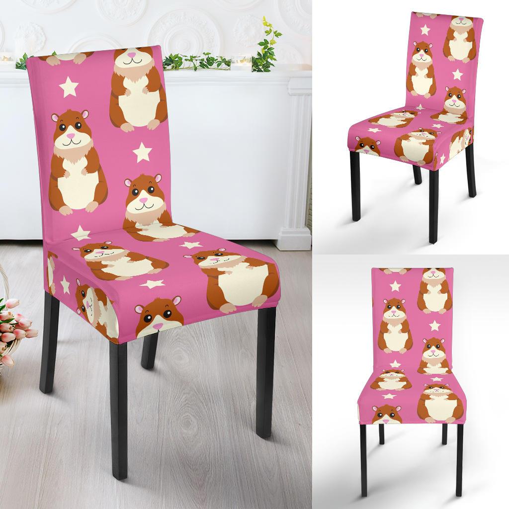 Hamster Print Pattern Chair Cover-grizzshop