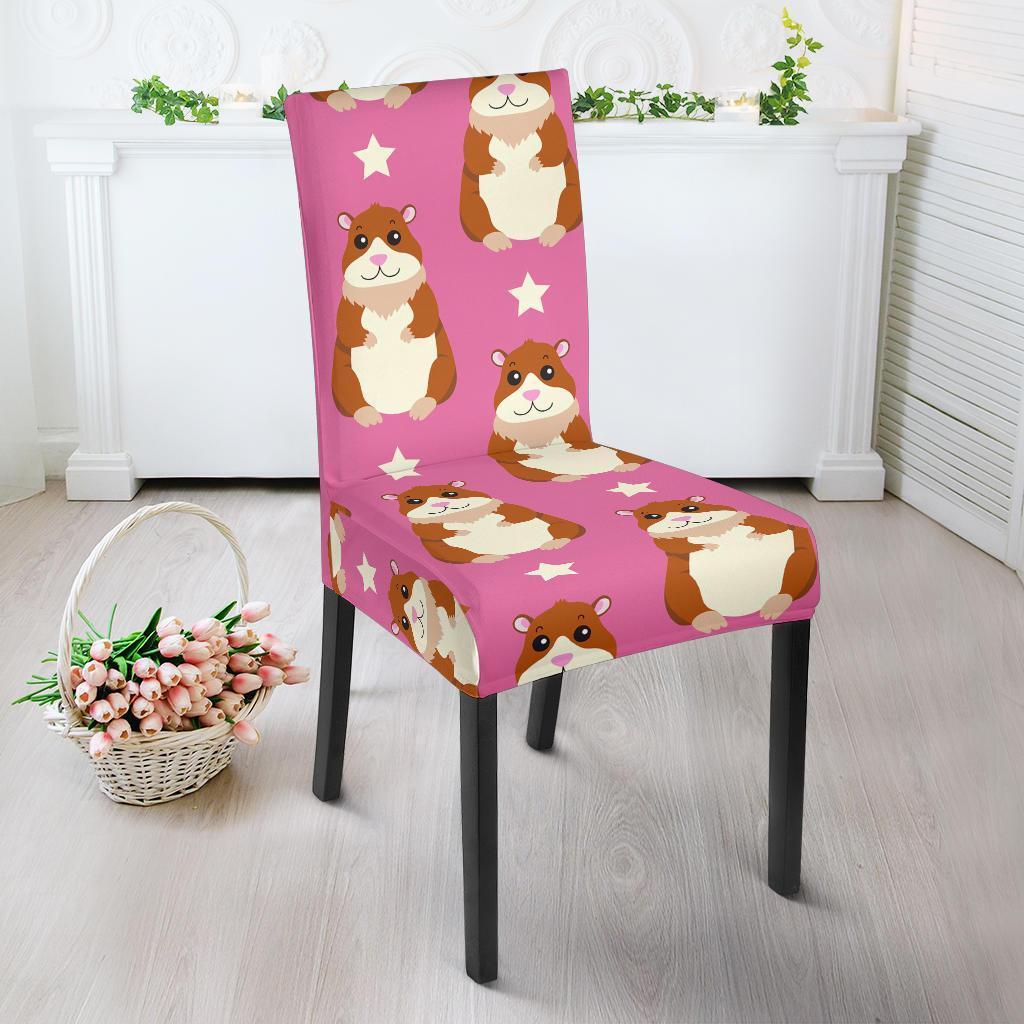 Hamster Print Pattern Chair Cover-grizzshop