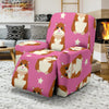 Hamster Print Pattern Recliner Cover-grizzshop