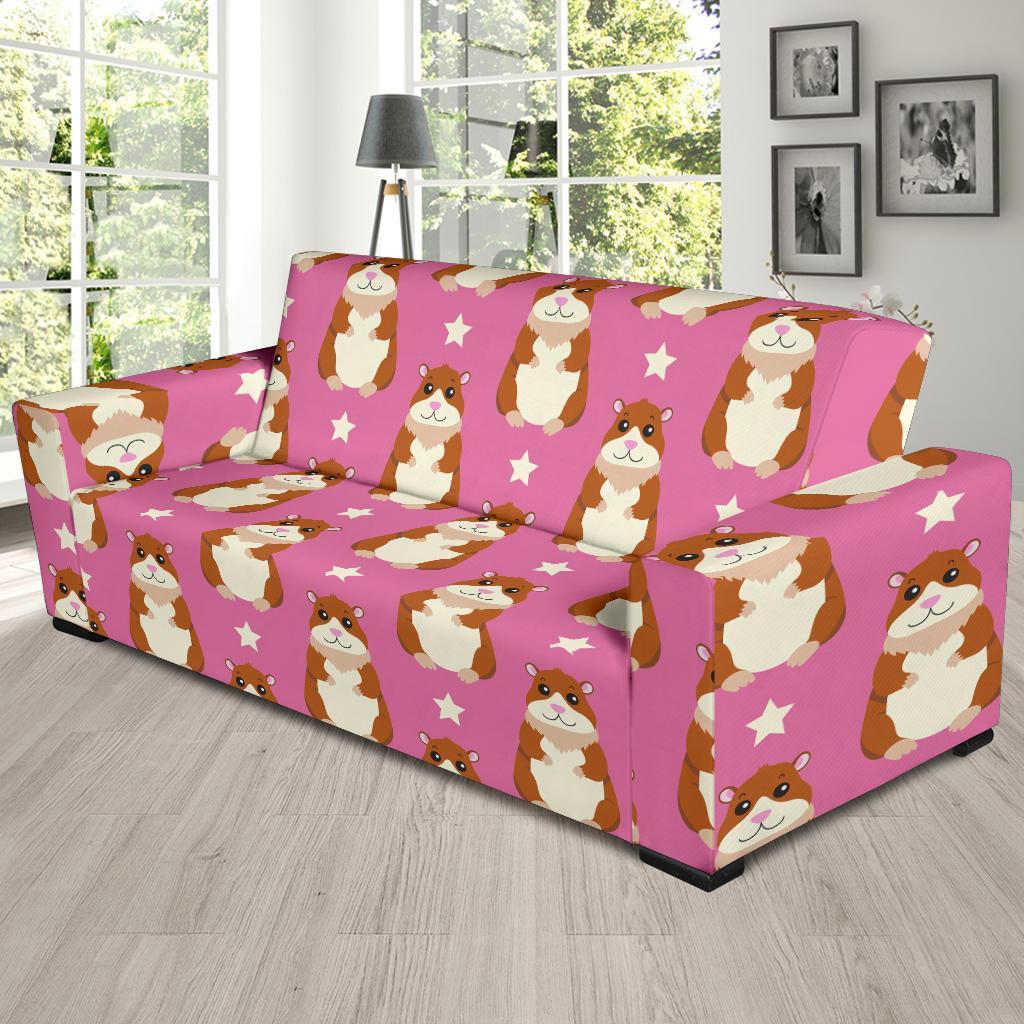 Hamster Print Pattern Sofa Covers-grizzshop