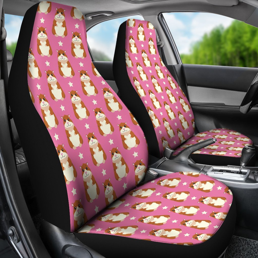 Hamster Print Pattern Universal Fit Car Seat Cover-grizzshop