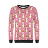 Hamster Print Pattern Women Crewneck Sweatshirt-grizzshop