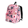 Hand Drawn Hibiscus Print Backpack-grizzshop