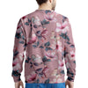 Hand Drawn Hibiscus Print Men's Sweatshirt-grizzshop