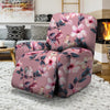 Hand Drawn Hibiscus Print Recliner Cover-grizzshop