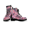 Hand Drawn Hibiscus Print Women's Boots-grizzshop