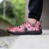 Hand Drawn Hibiscus Print Women's Sneakers-grizzshop