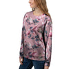 Hand Drawn Hibiscus Print Women's Sweatshirt-grizzshop