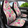 Hand Drawn Pig Pattern Print Universal Fit Car Seat Cover-grizzshop
