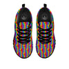 Hand Sign Gay Pride Print Pattern Black Sneaker-grizzshop