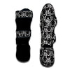 Hand Sign Rock And Roll Print Pattern Muay Thai Shin Guards-grizzshop