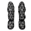 Hand Sign Rock And Roll Print Pattern Muay Thai Shin Guards-grizzshop