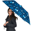 Hanukkah Balloon Print Pattern Automatic Foldable Umbrella-grizzshop