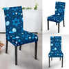 Hanukkah Balloon Print Pattern Chair Cover-grizzshop