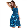 Hanukkah Balloon Print Pattern Dress-grizzshop