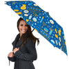 Hanukkah Print Pattern Automatic Foldable Umbrella-grizzshop