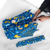 Hanukkah Print Pattern Automatic Foldable Umbrella-grizzshop