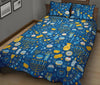 Load image into Gallery viewer, Hanukkah Print Pattern Bed Set Quilt-grizzshop