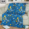 Hanukkah Print Pattern Blanket-grizzshop