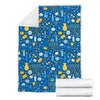 Hanukkah Print Pattern Blanket-grizzshop